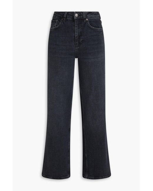 Rails Blue Getty High-rise Wide-leg Jeans