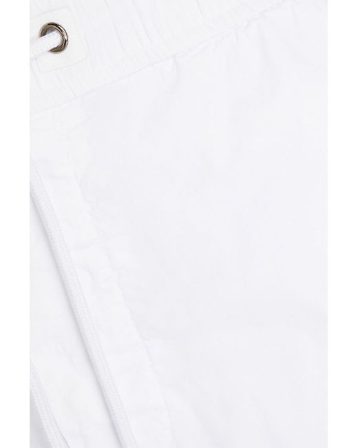 James Perse Track pants aus stretch-baumwolle in White für Herren