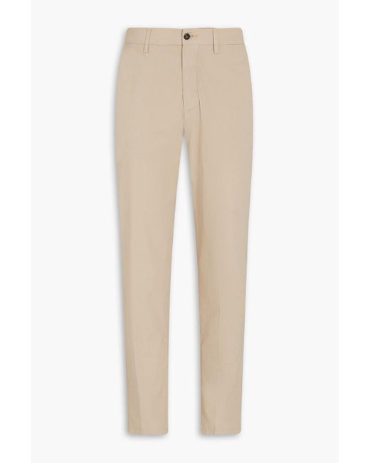 Dunhill Chinohose aus popeline aus einer baumwollmischung in Natural für Herren