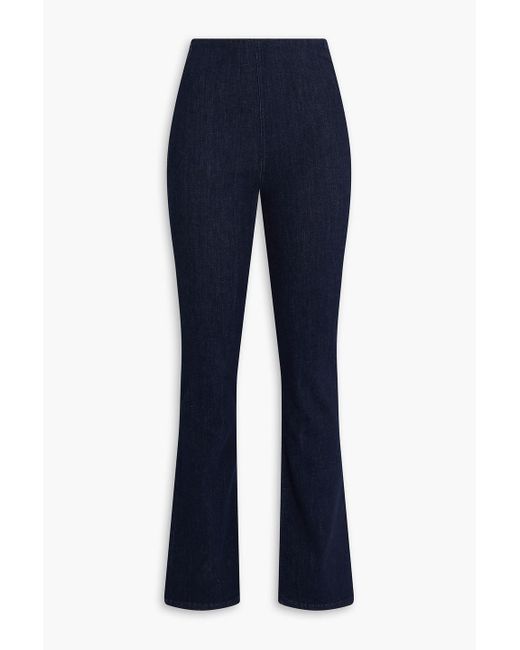 Rag & Bone Blue Peyton High-Rise Bootcut Pants