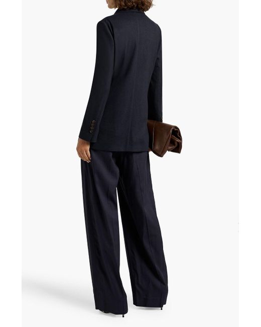 Brunello Cucinelli Blue Cashmere Blazer