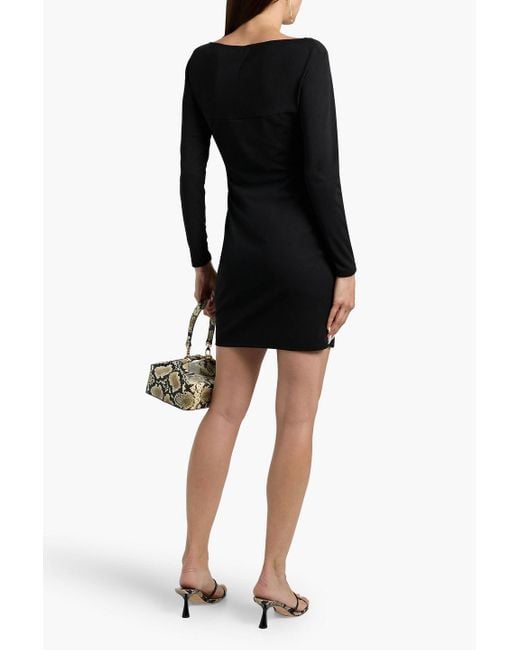 pink knee length dress with sleeves Pink Lace Homecoming Dresses Long Sleeve Knee Length Homecoming Dress ARD1312