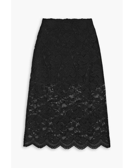 Black lace skirt australia sales