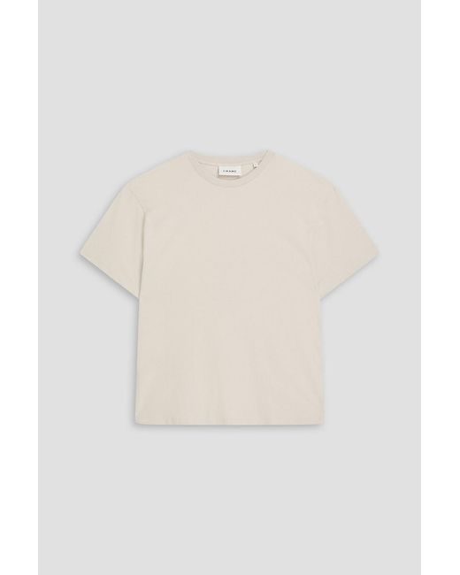 FRAME White Cotton-Jersey T-Shirt for men