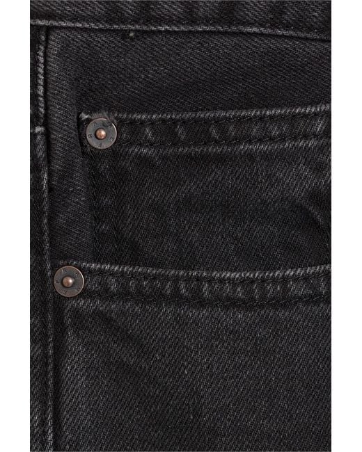 FRAME Black The Straight Denim Jeans for men