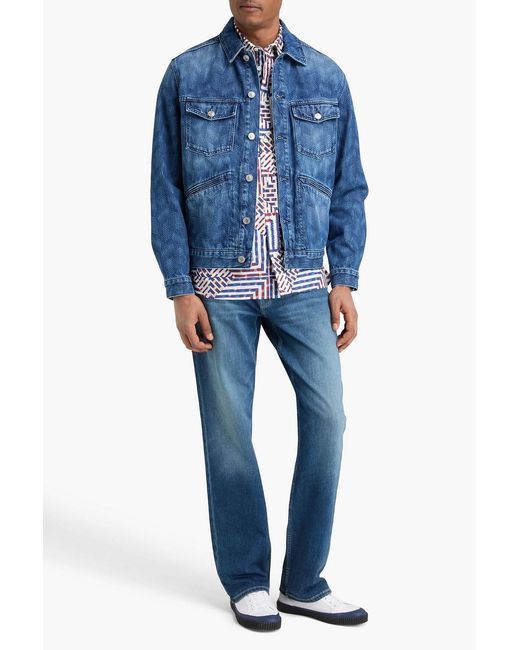 Isabel Marant Blue Denim Jacket for men