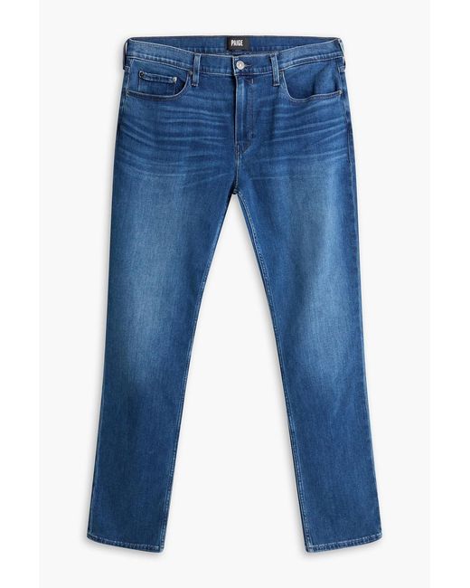 PAIGE Blue Skinny-fit Denim Jeans for men