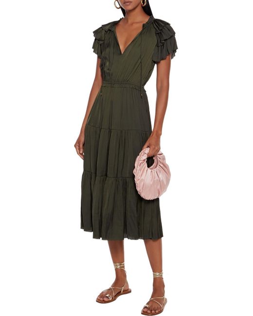 Ulla Johnson Blaire Tiered Ruffled 