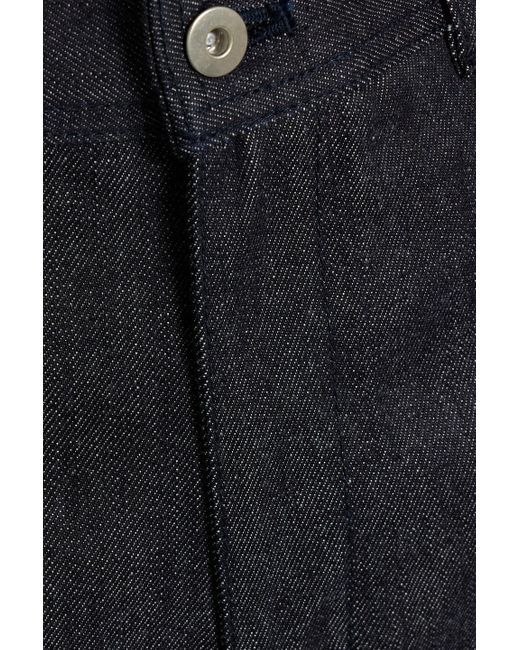 Jil Sander Blue Denim Shorts