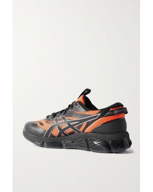 Asics Black Lack Of Guidance Gel-Quantum 360 Viii Tpu-Trimmed Mesh Sneakers for men