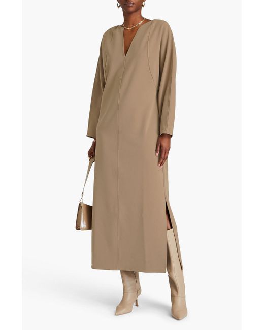 By Malene Birger Natural Estel Woven Midi Dress