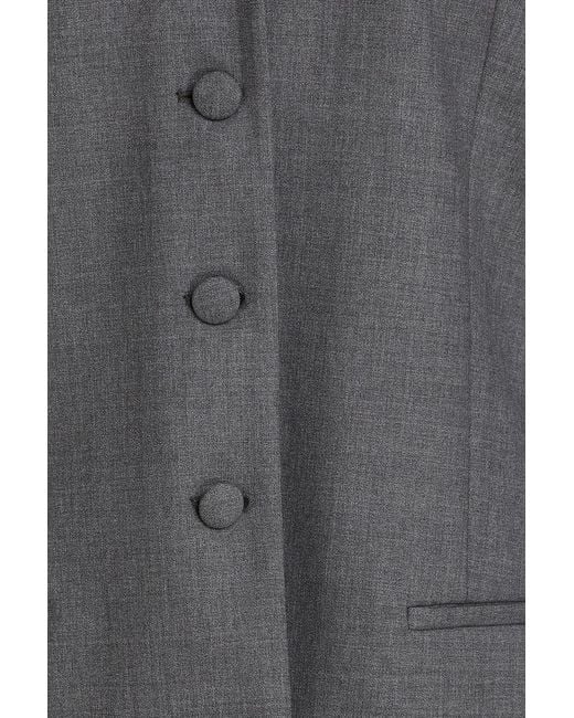 Rohe Black Wool-Blend Blazer