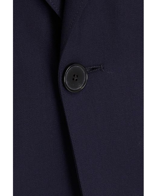 Sandro Blue Wool-twill Suit Jacket for men