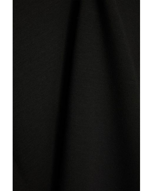 Theory Black Jersey Top