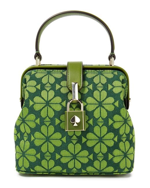 Kate Spade Green Remedy Jacquard Tote