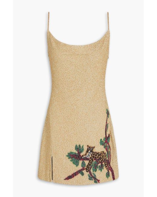 staud bead dress STAUD, Le Sable Dress in Starry Night, Size XL