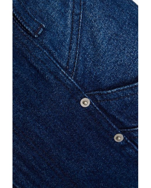 Isabel Marant Blue Kelissa High-rise Slim-leg Jeans