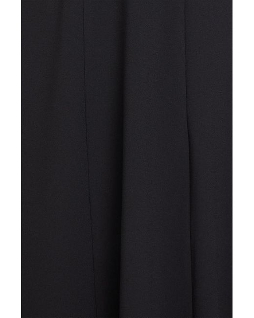 Nicholas Black Ellianna Belted Cutout Crepe Gown