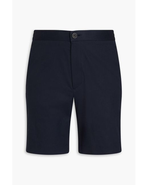 Sandro Blue Sigma Cotton-blend Twill Shorts for men
