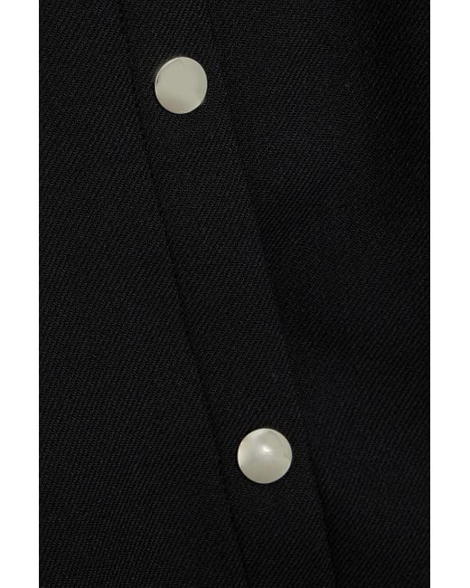 IRO Black Zinnet Cotton-blend Twill Shirt