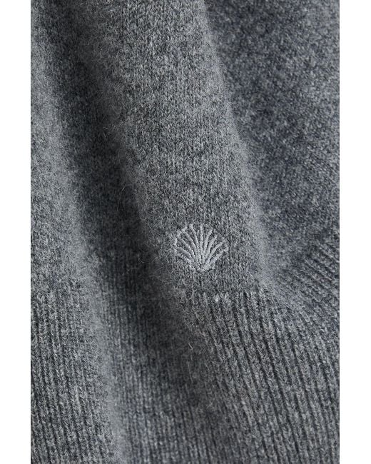 Loulou de Saison Gray Miro Cashmere Sweater