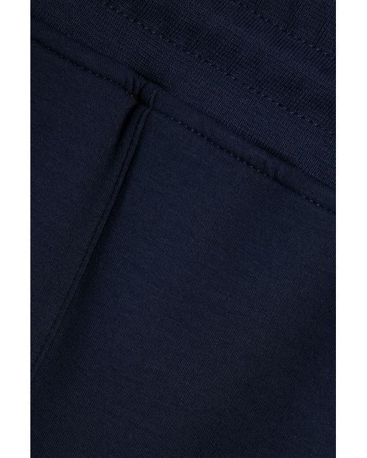 Paul Smith Blue French Cotton-blend Terry Sweatpants for men