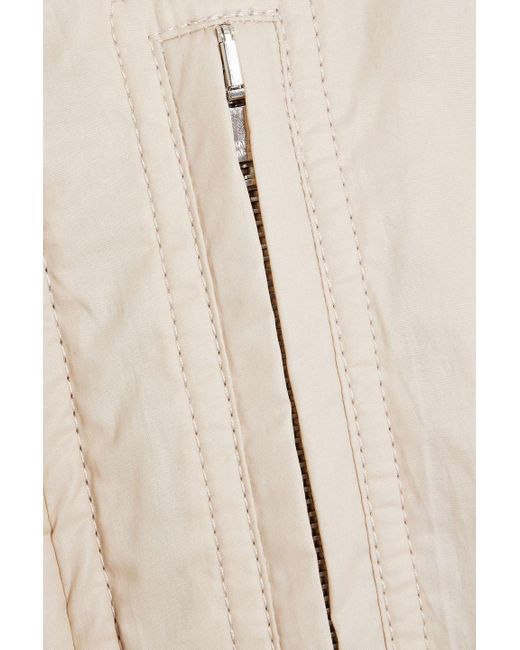 Isabel Marant White Kyam Padded Cotton-shell Bomber Jacket for men