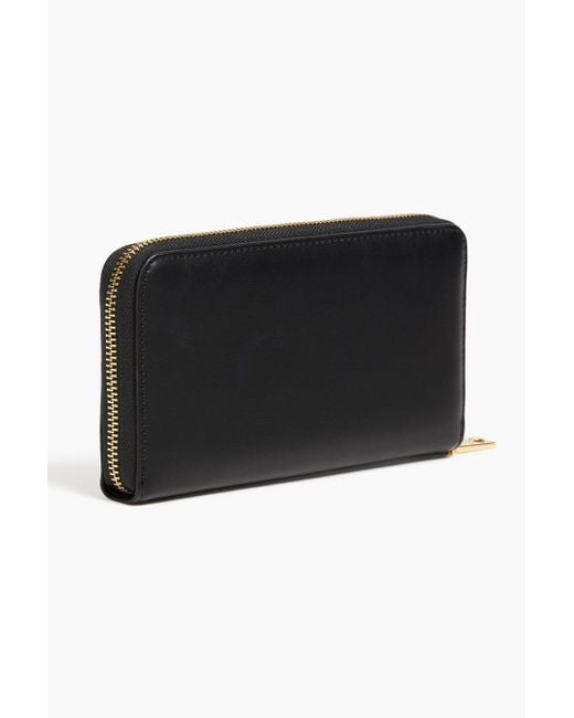 Love Moschino Black Embellished Faux Leather Wallet