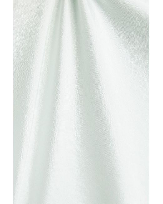 Jil Sander White Satin T-shirt for men