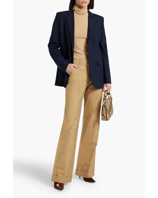 FRAME Blue Everyday Twill Blazer
