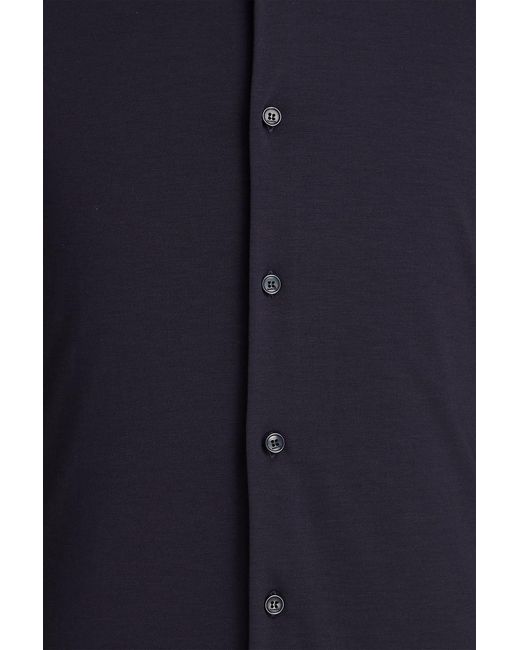 Sandro Blue Jersey Shirt for men