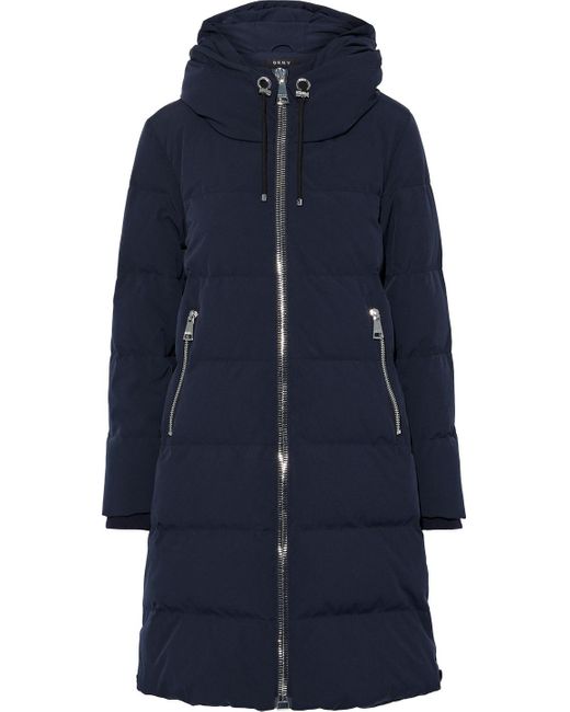 Dkny blue coat hot sale