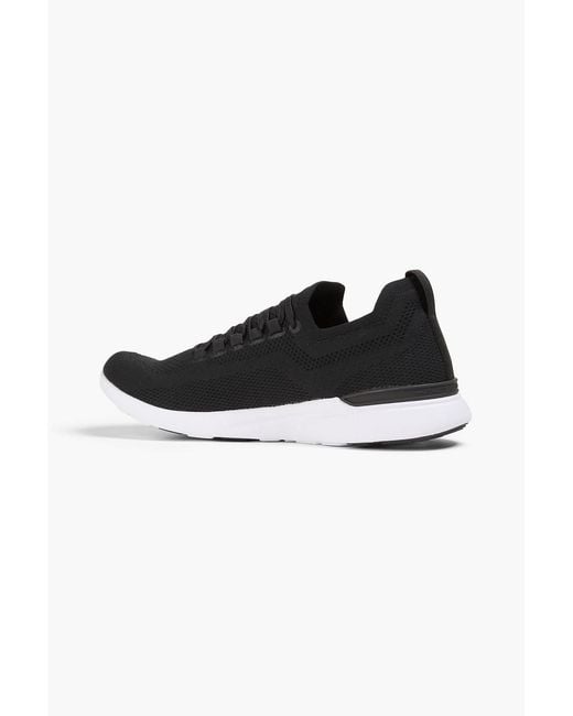 Athletic Propulsion Labs Black Techloom Breeze Mesh Sneakers for men
