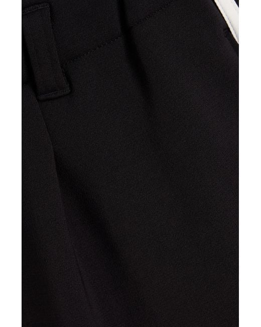 Y-3 Black Striped French Terry Sweatpants for men