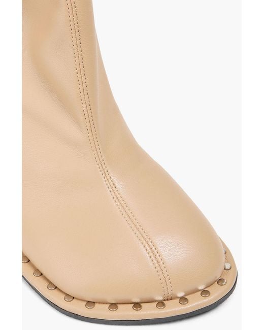 Stella McCartney Natural Ryder Sock Boots