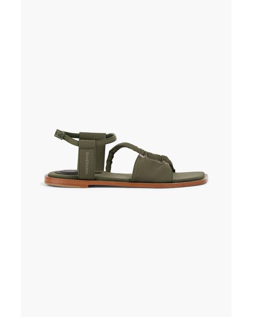 Zimmermann Green Scuba Sandals