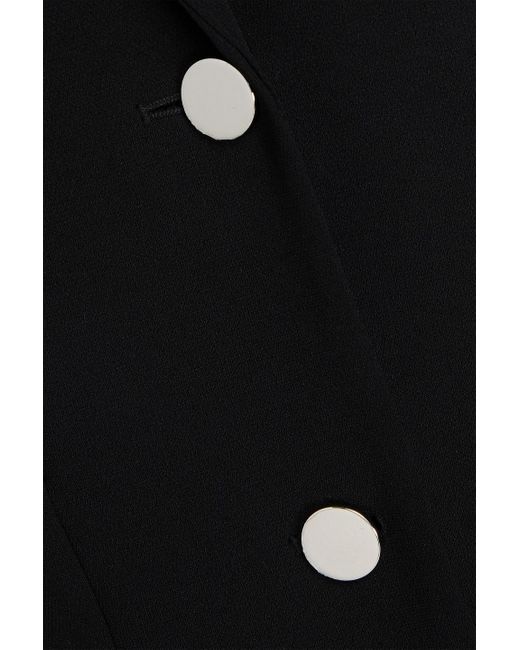 Theory Black Crepe Blazer
