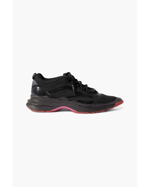 AZ FACTORY Black Neoprene And Mesh Sneakers