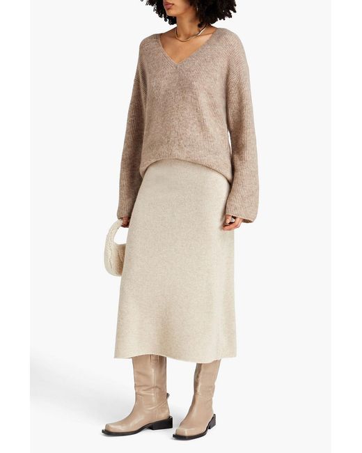 By Malene Birger Natural Dipoma Brushed Knitted Sweater