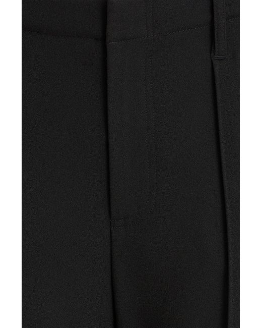 Jonathan Simkhai Black Crepe Flared Pants