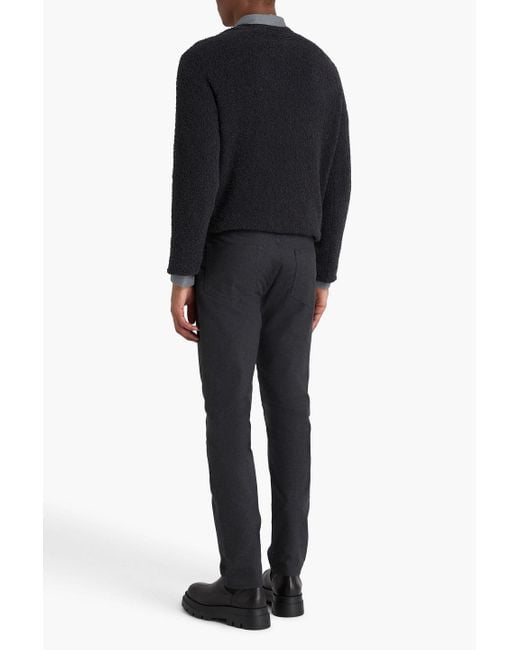 FRAME Blue Modern Straight Twill Pants for men