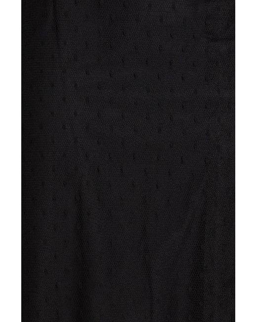 RED Valentino Black Point D'espirit Midi Skirt