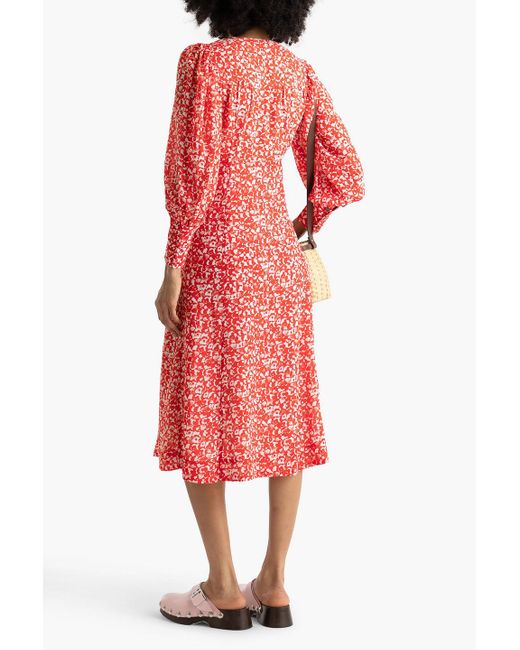 green midi knit dress Sage The Label Stretch Knit Midi Dress