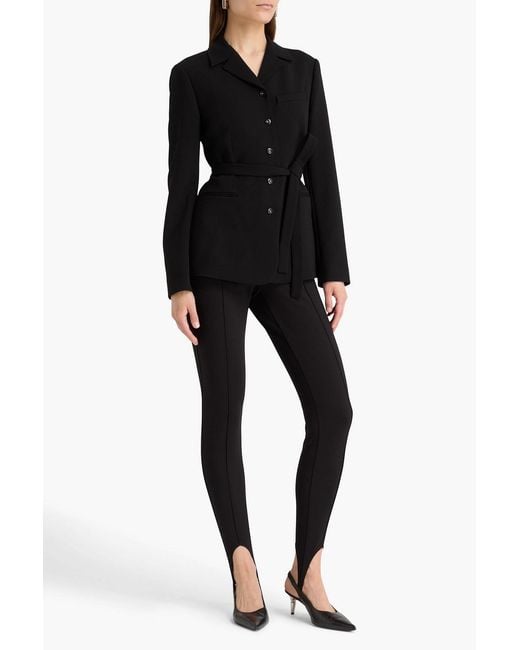 Theory Black Crepe Jacket