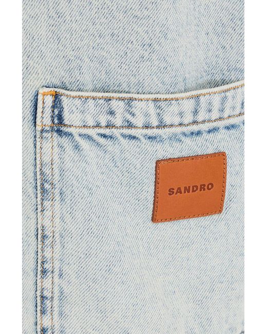 Sandro Blue Denim Jacket for men