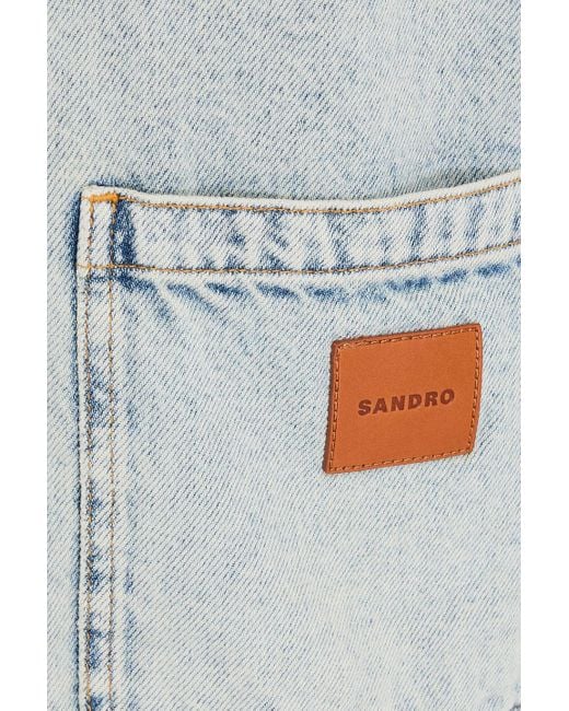 Sandro Blue Denim Jacket for men