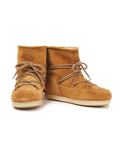 moon boots camel