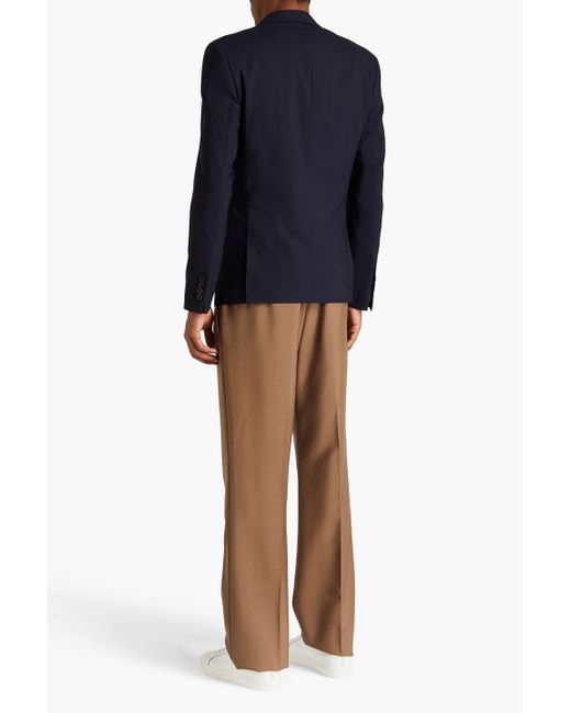 Sandro Blue Wool-blend Blazer for men