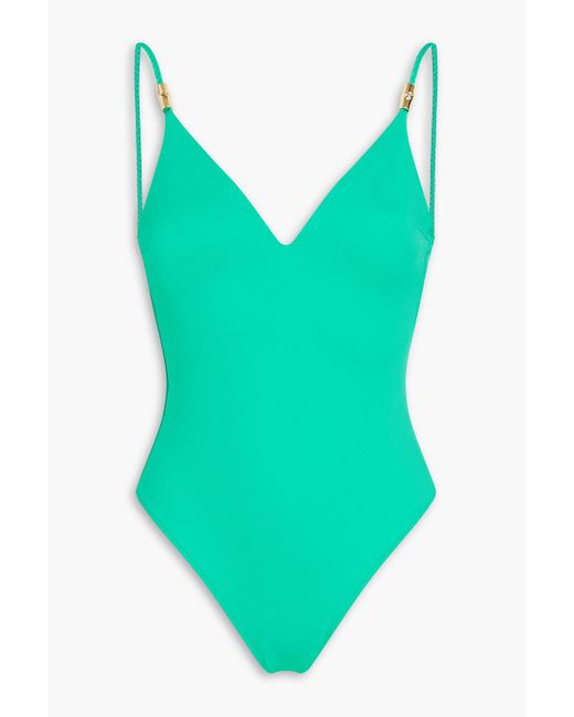 Heidi Klein Blue Portofino Swimsuit