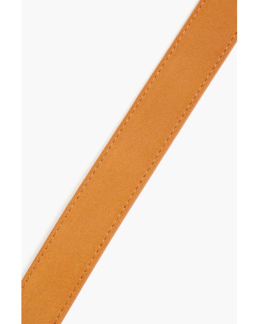 FRAME Brown Suede Belt
